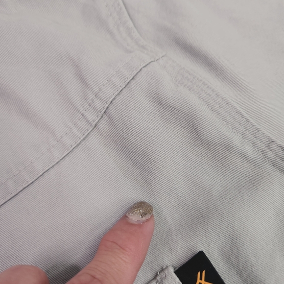 Hawx Work Gear Mens Grey Pearl Snap Western Long Sleeve Shirt Size Small - Picture 14 of 14